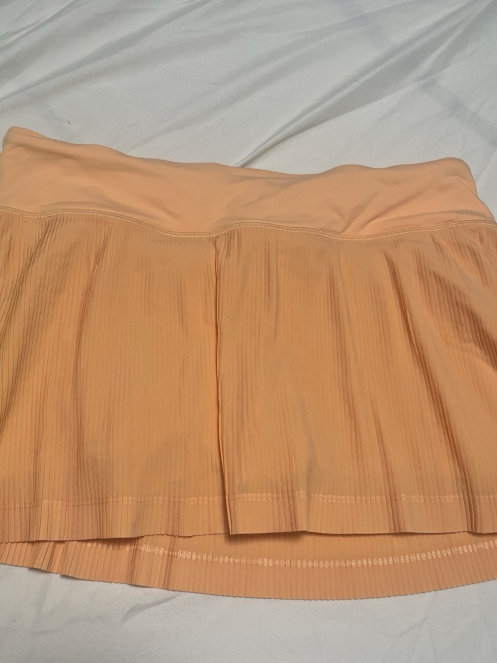lululemon athletica Peach Pleated Skater Skirt